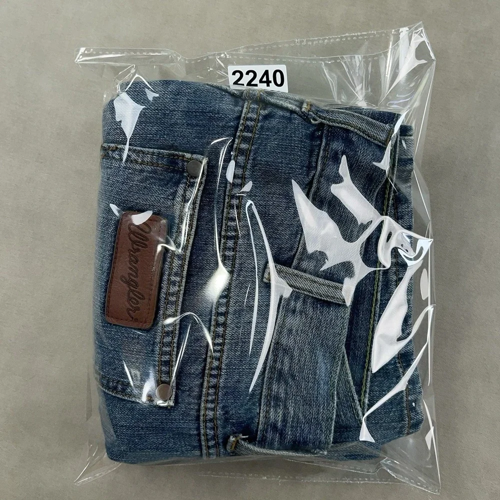Wrangler Retro Slim Straight Jeans Men's 32x32 Western Stretch Cowboy